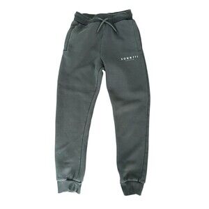 Sonneti London Reflective Logo Boys Gray Athletic Relaxed Sweatpants Sz Youth L
